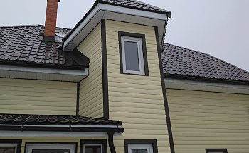 Внешняя отделка сайдингом