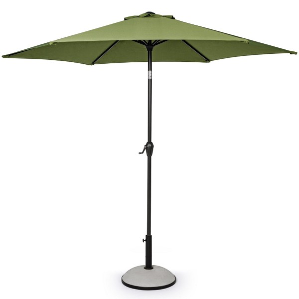Зонт САЛЕРНО Оливковый солнцезащитный Высота 235 см купить в Александрове