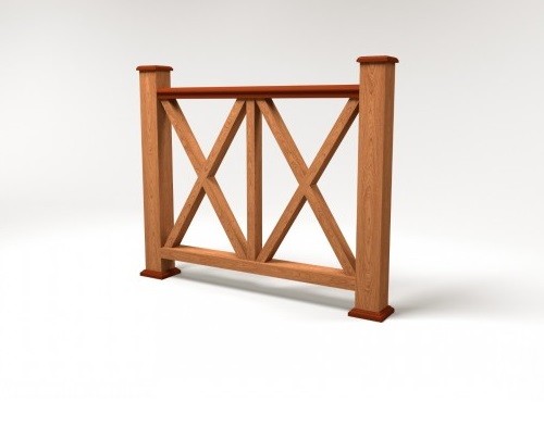 Ограждение из ДПК FG7 терракот купить в Александрове