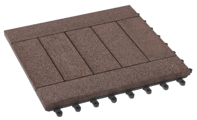 Модульный паркет ДПК GRINDERDECO Комфорт 5 Шоколад