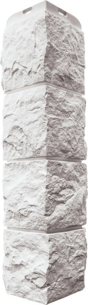 Угол наружный Альта-Профиль Туф ЭКО Белый купить в Александрове