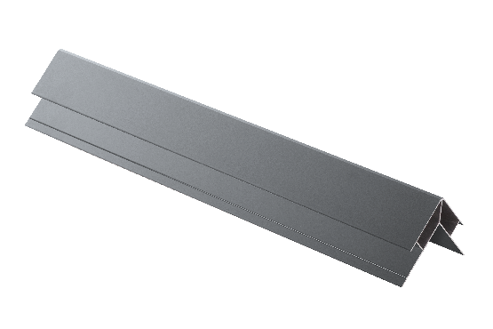 Угловой элемент наружный, алюминиевый, серый купить в Александрове