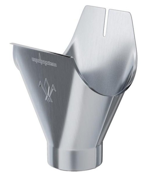 Водосток Aquasistem, Система 125x90 - Воронка желоба оцинковка купить в Александрове