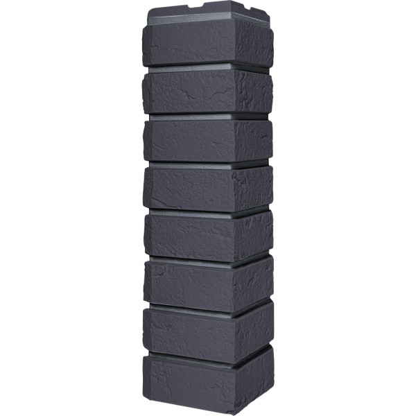 Угол наружный ДАЧНЫЙ Серия Баварский кирпич Графит купить в Александрове