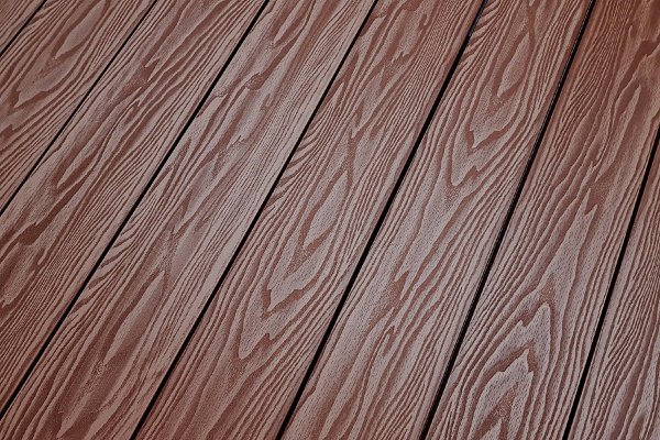 Террасная доска из ДПК Terrapol Смарт 3D Полнотелая без паза Орех Милано купить в Александрове