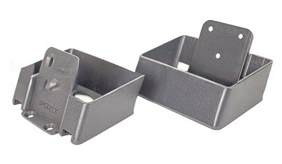 Крепления перил наклонное из алюминия GardenParkett Серый купить в Александрове