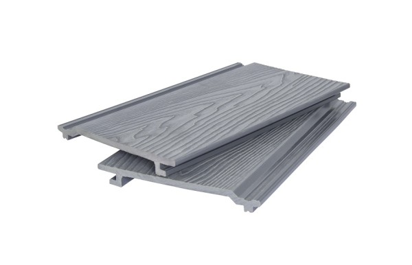 Фасадная доска POLIVAN GROUP 3D фактура дерева DENPASAR серый купить в Александрове