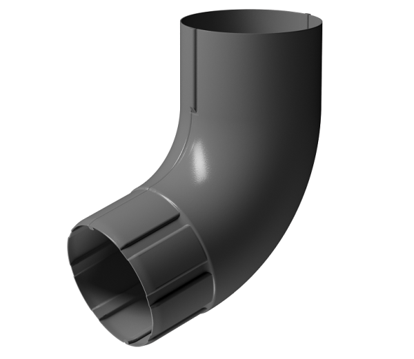 Колено 72° D90 Döcke STAL PREMIUM Графит, (RAL 7024) купить в Александрове