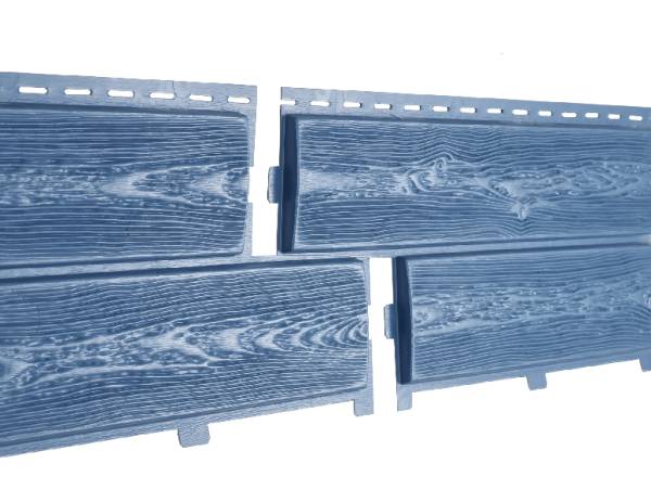 Фасадная панель Ю-Пласт Хокла Color Голубика купить в Александрове