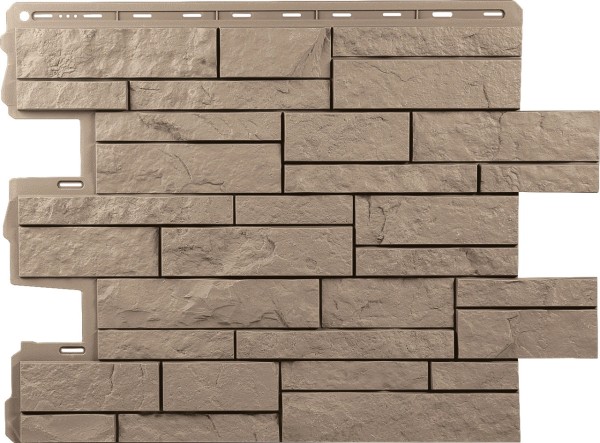 Фасадная панель Альта-Профиль Шотландия Бежевый купить в Александрове