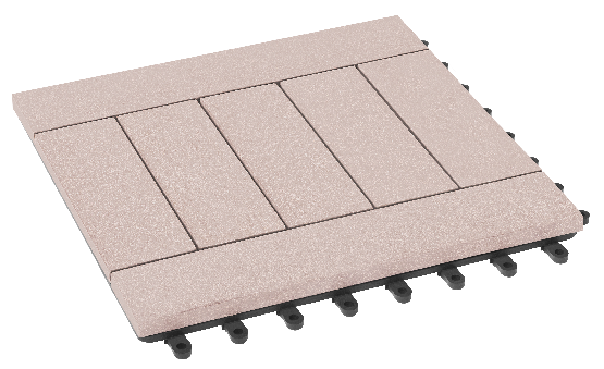 Модульный паркет ДПК GRINDERDECO Комфорт 5 Выбеленный дуб купить в Александрове