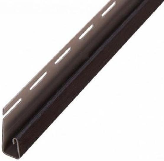 J-профиль Альта-профиль для откоса универсального Альта Декор (отделочные элементы) Коричневый купить в Александрове