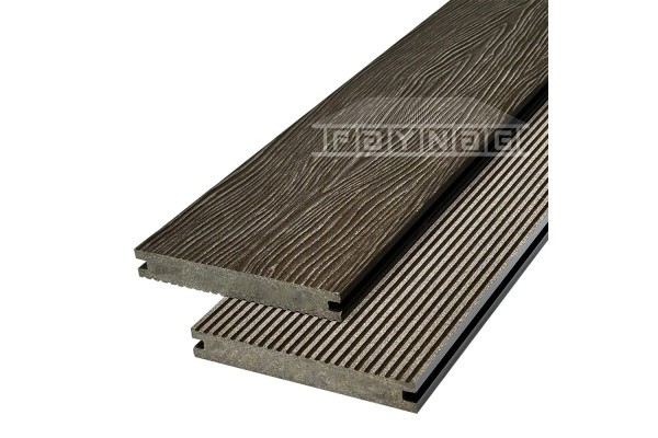 Террасная доска из ДПК Faynag Premium Massive 3D — Венге купить в Александрове