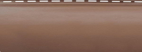 Сайдинг "blockhouse" под бревно, Акриловый Премиум ВН-01, красно-коричневый купить в Александрове