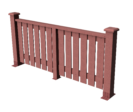 Ограждения декоративное ДПК GRINDERDECO Вилидж мербау купить в Александрове