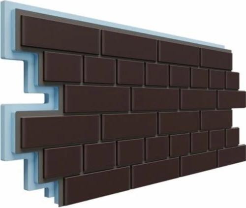 Термопанели Доломит Кирпич 40 мм Коричневый купить в Александрове