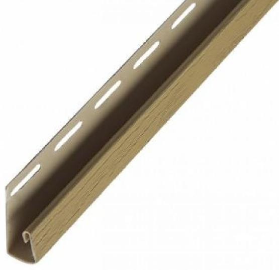 J-профиль Альта-профиль для откоса универсального Альта Декор (отделочные элементы) Песчаный купить в Александрове