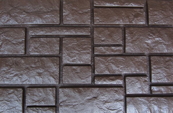 Фасадная панель Аэлит дворцовый камень Коричневый купить в Александрове