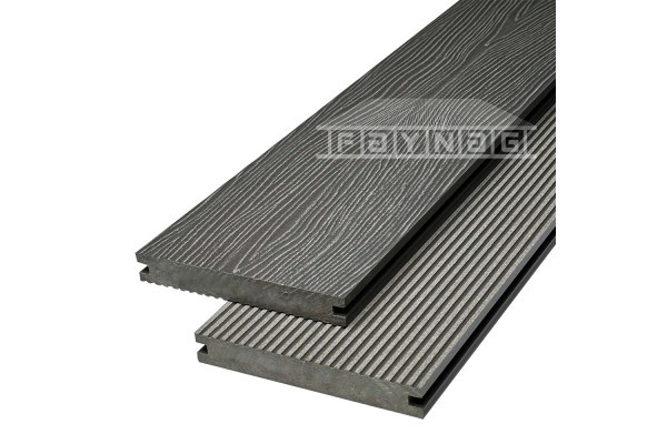 Террасная доска из ДПК Faynag Premium Massive 3D — Графит купить в Александрове