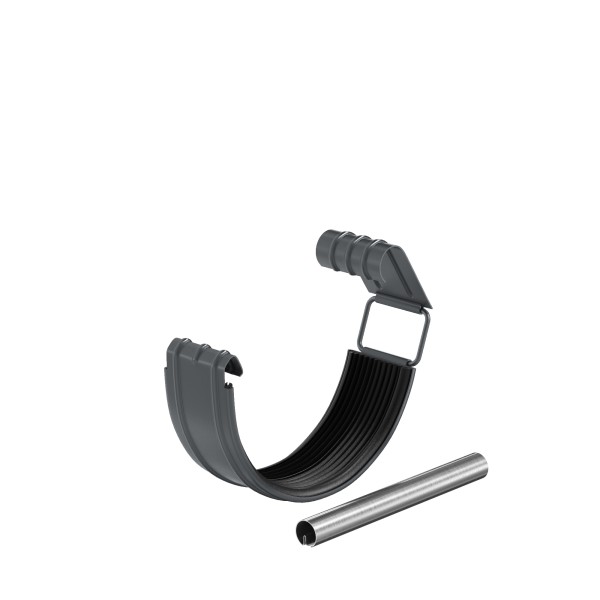 Водосток Aquasistem, система 125x90 - Соединитель желоба в комплекте RR 23 Маренго купить в Александрове