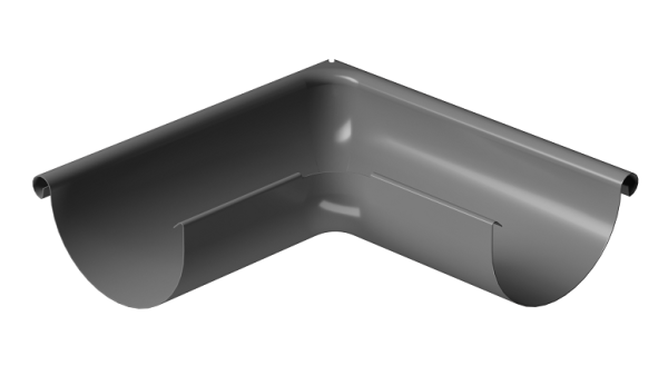 Угол внешний 90° D125 Döcke STAL PREMIUM Графит, (RAL 7024) купить в Александрове