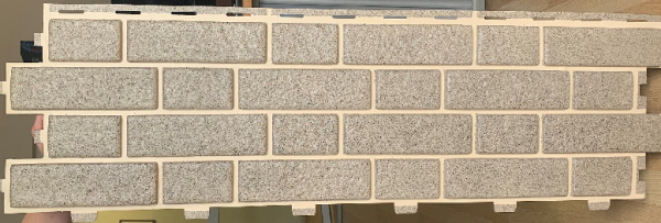 Цокольный сайдинг Tecos МИХЕЛЕН Бежевый купить в Александрове