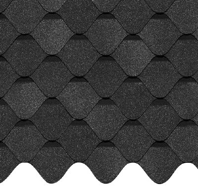 Гибкая черепица PIE / PREMIUM Docke, коллекция Ницца ежевика