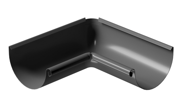 Угол внутренний 90° D125 Döcke STAL PREMIUM Графит, (RAL 7024) купить в Александрове