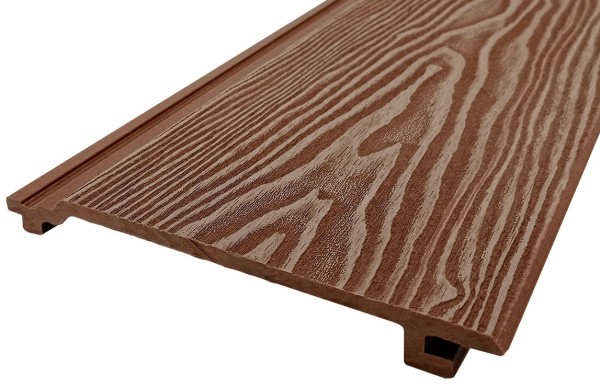 Сайдинг Darvolex 185x19x3000мм, 3D тиснение Коричневый купить в Александрове