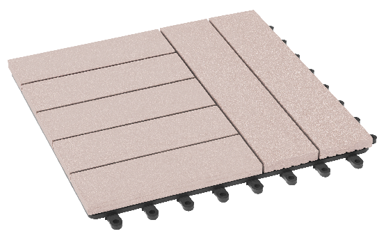 Модульный паркет ДПК GRINDERDECO Комфорт 4 Выбеленный дуб купить в Александрове