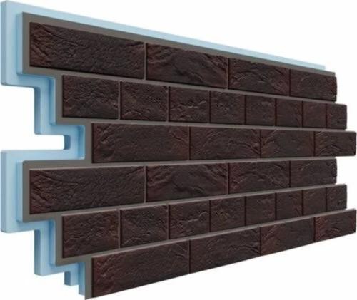 Термосайдинг Доломит Венецианский Кирпич 40 мм Алтея купить в Александрове