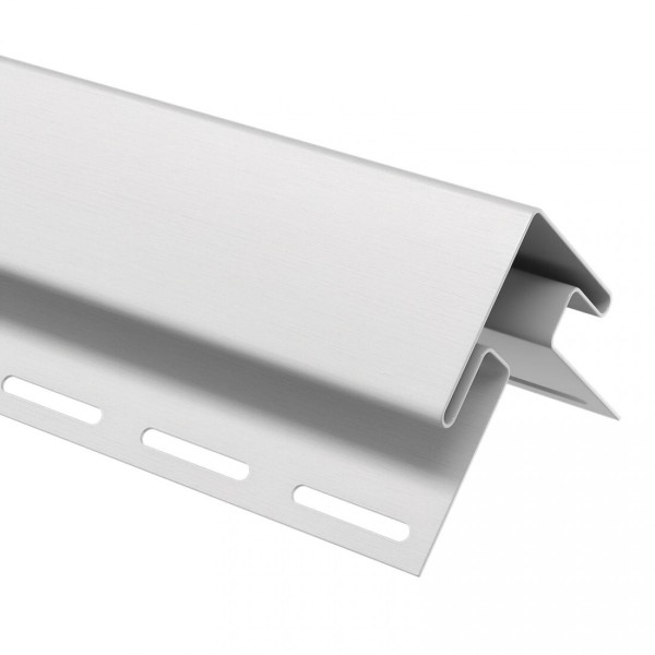 Угол внешний (наружный) для сайдинга, белый купить в Александрове