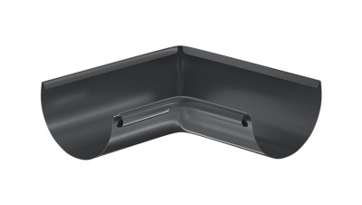 Водосток Aquasistem, система 125x90 - Угол желоба, внутренний 90° RR 23 Маренго