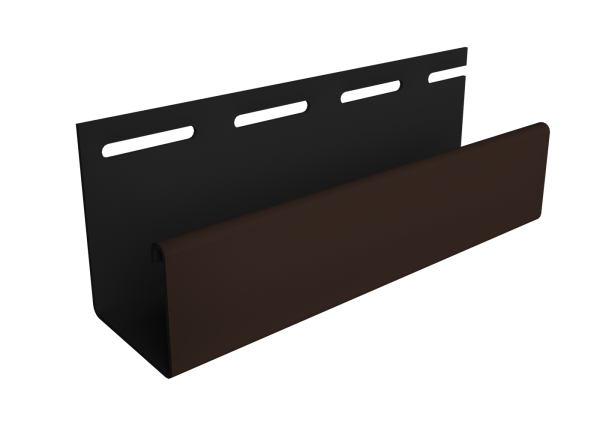 Фасадный J-профиль 30 мм Шоколадный купить в Александрове
