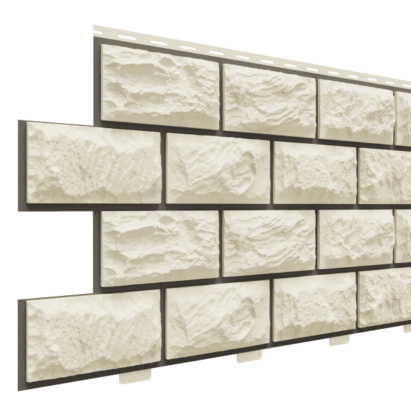 Фасадная панель Доломит, Альпийская горка Слоновая кость купить в Александрове