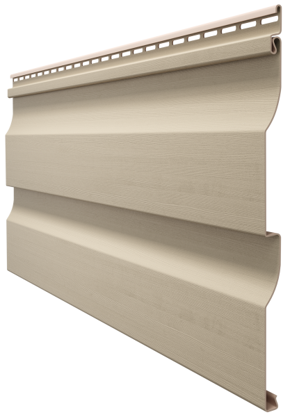 Виниловый сайдинг docke (дёке) - профиль D4,5D, крем-брюле купить в Александрове