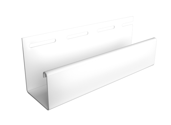 Фасадный J-профиль 30 мм Белый купить в Александрове