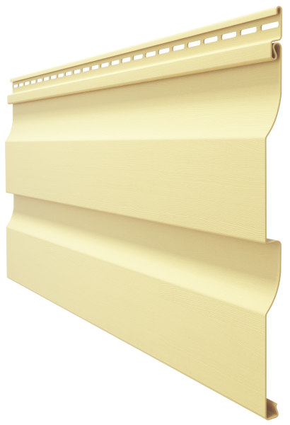 Виниловый сайдинг docke (дёке) - профиль D4,5D, лимон купить в Александрове