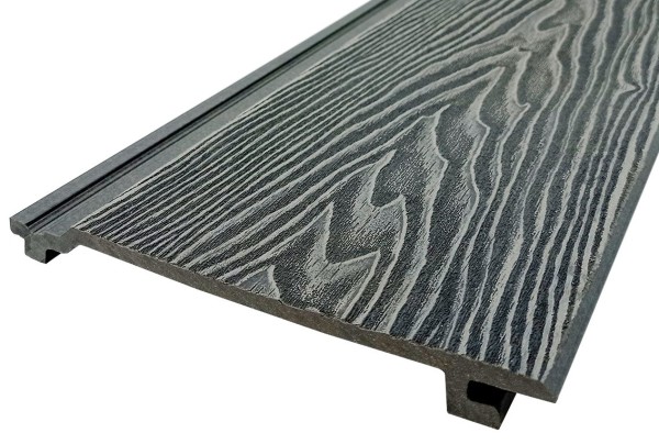 Сайдинг Darvolex 185x19x3000мм, 3D тиснение Серый купить в Александрове