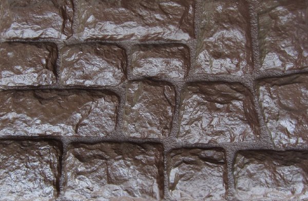 Фасадная панель Аэлит Камень крупный Коричневый купить в Александрове