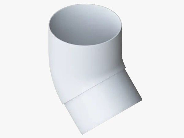 Водосток Альта-Профиль ПВХ – Колено 45 (белый) купить в Александрове