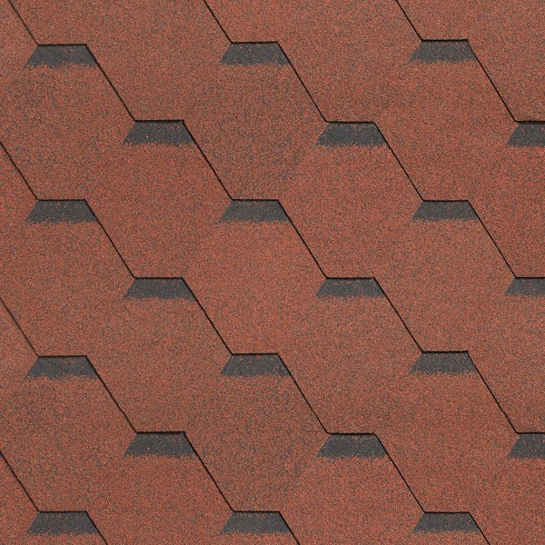 Гибкая черепица Shinglas, серия Ультра, коллекция Самба – Рубин купить в Александрове