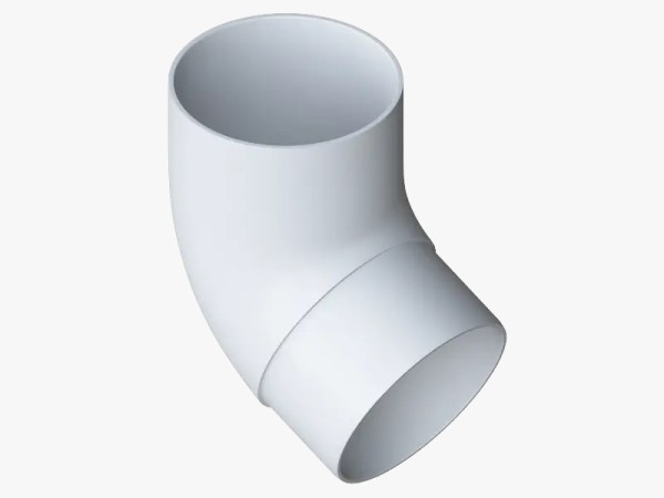 Водосток Альта-Профиль ПВХ – Колено 67 (белый) купить в Александрове