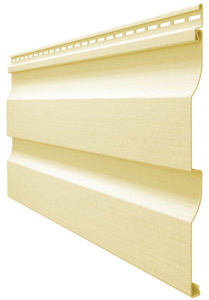 Виниловый сайдинг docke (дёке) - профиль D4,5D, банан купить в Александрове