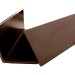 Уголок ДПК для сайдинга 70x70x3000мм Коричневый купить в Александрове