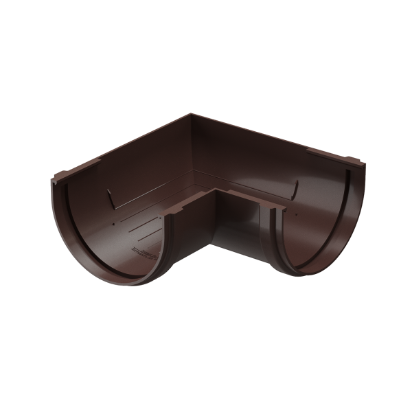 Угол желоба универсал 90˚ Docke Premium ПВХ - Шоколад купить в Александрове