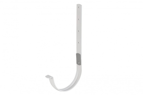 Водосток Альта-Профиль ПВХ – Кронштейн желоба металл (белый) купить в Александрове