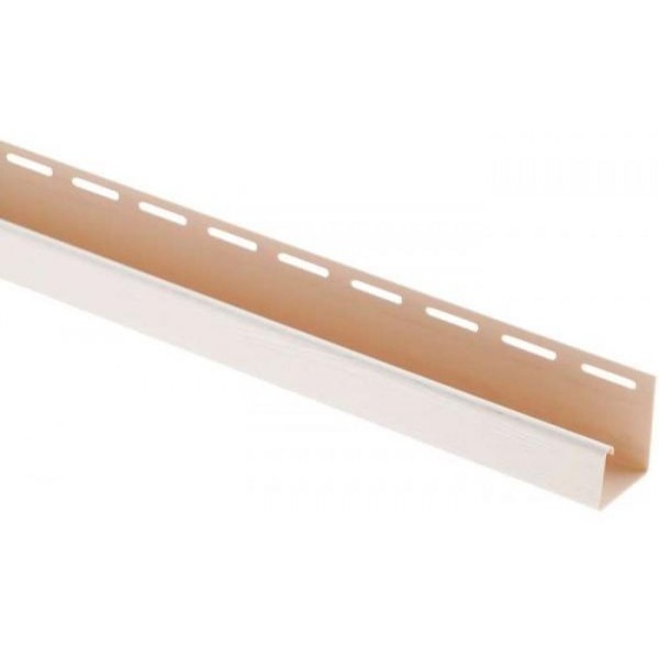 J-профиль Люкс Крашенный, T-15, ВН, Белый купить в Александрове