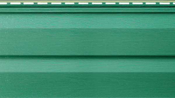 Виниловый сайдинг Канада плюс премиум, зеленый купить в Александрове