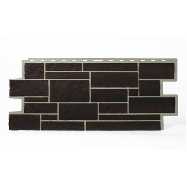 Цокольный сайдинг Tecos ImaBel “Камень” – Оникс №700 купить в Александрове